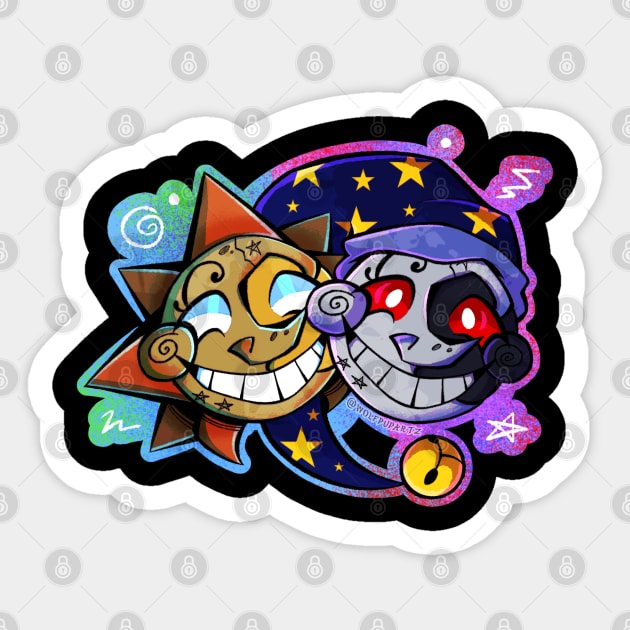 Sun & Moon duo Sticker by Chips🎭